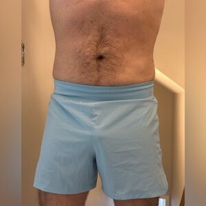 Under Armour Light Blue Men's Swim Trunks